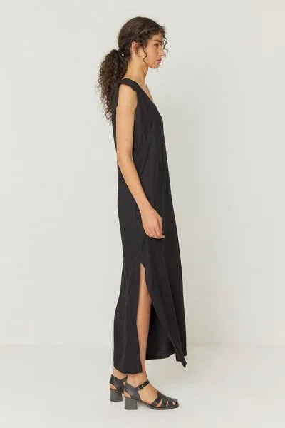 SKFK SKFK Kleid Ira - Black - aus Ecovero – Produktbild 3 von 3