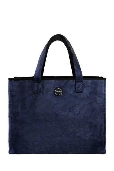 Smateria Smateria Einkaufstasche Shopper M, Nachtblau (blau), – Produktbild 1 von 4