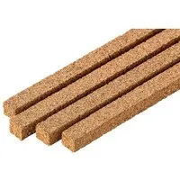 Kork-Deko Kork-Deko 1,83 €/m: Korkstreifen - 90 x 1 x 1 cm - Dehnungsfuge aus Kork 10er-Pack – Produktbild 1 von 1