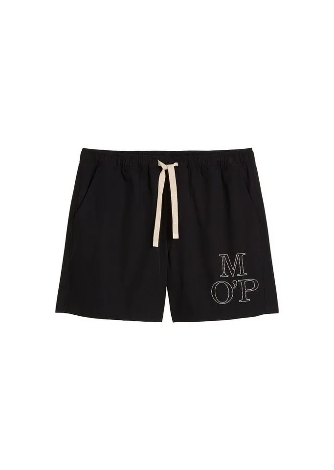 Marc O'Polo Marc O'Polo Badeshorts Essentials, Schwarz, – Produktbild 4 von 5