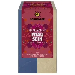 SONNENTOR Kräuter-Früchtetee Happiness is ... Frau sein im Beutel – Produktbild 1 von 1