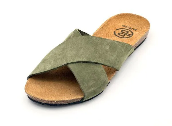 Busche Busche Tropez Sandale, Kaki, – Produktbild 4 von 4