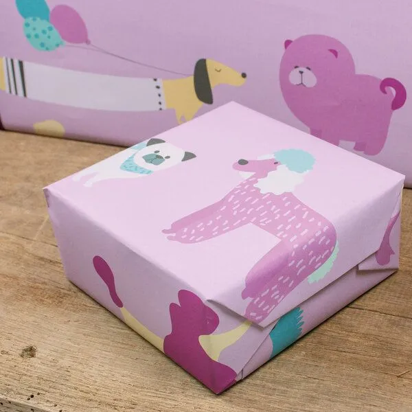 Bow & Hummingbird Bow & Hummingbird Geschenkpapier Dogs – Produktbild 3 von 8