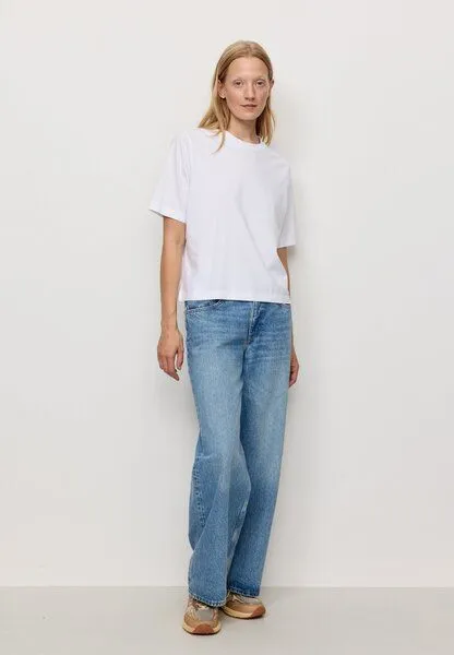 recolution Damen T-Shirt aus Bio-Baumwolle - AZOLLA - recolution, White (weiß), – Produktbild 1 von 4