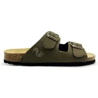 thies Vegane Eco Bio Sandale "thies ® PET" aus recycelten Flaschen, fair produziert, Khaki (grün), – Produktbild 1 von 1