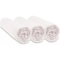 Easy Dort Easy Dort Kinder-Spannbettlaken Aus Jersey Bio-Baumwolle, Weiß, – Produktbild 1 von 1