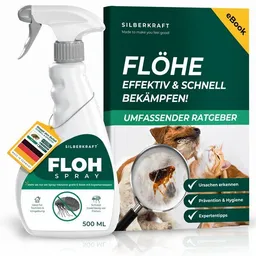 Silberkraft Silberkraft Flohspray Textil & Umgebung inkl. E-Book – Produktbild 1 von 1