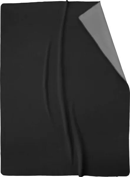 biederlack biederlack Wohn-und Kuscheldecke Duo Cotton, Anthrazit-graphit, – Produktbild 4 von 4