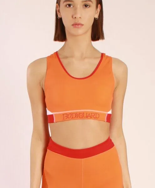 Bodyguard Bodyguard Sports Bra - Eyemouth, Orange, – Produktbild 3 von 4