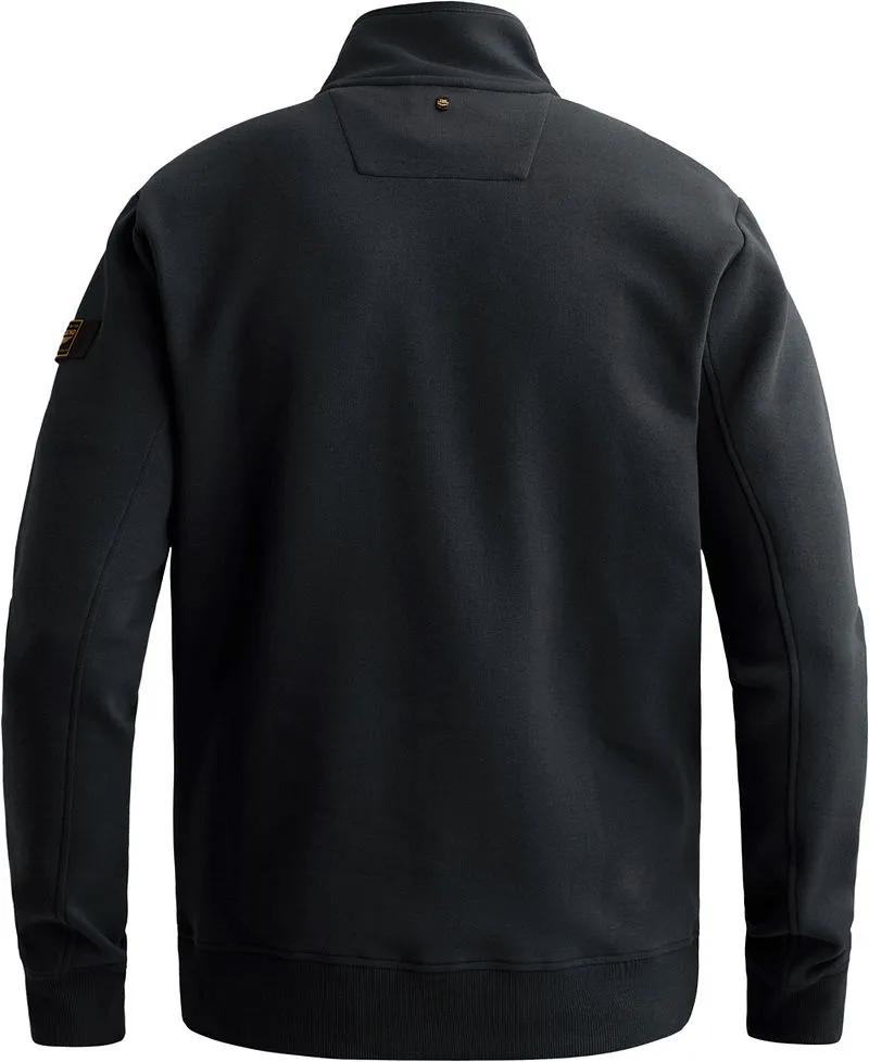 PME Legend PME Legend Strickjacke Interlock Sweat Salute, Dunkelblau, – Produktbild 5 von 5