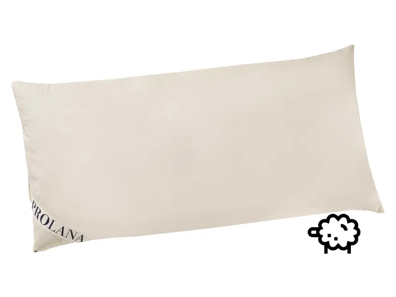 Prolana Prolana Schurwoll-Kissen 40x80cm J. 700g SSW-Kügel. – Produktbild 1 von 1