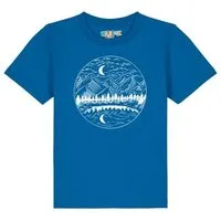 watabout kids watabout.kids T-Shirt Kinder Mountains by night, Royal blue, – Produktbild 1 von 1