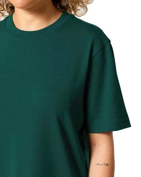 YTWOO YTWOO Nachhaltiges schweres Unisex T-Shirt, Dunkelgrün, – Produktbild 2 von 4