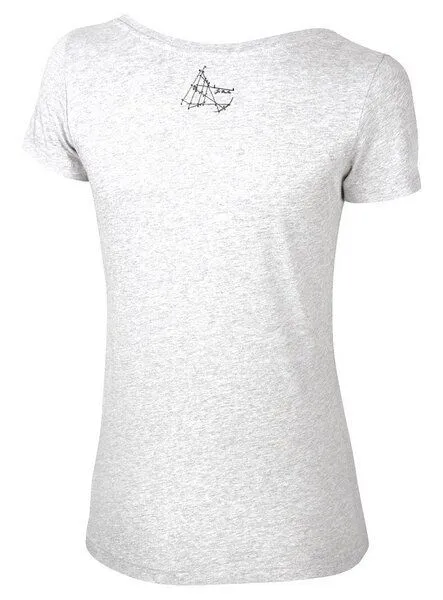 UNIPOLAR UNIPOLAR Physik T-Shirt | Principia Mathematica, Cream heather grey, – Produktbild 3 von 4