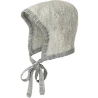 Disana Disana Baby Strickmütze Bio-Merinowolle melange hellgrau Gr.0 (36-40 cm für 0-3 Monate) – Produktbild 1 von 1