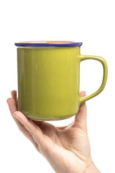 Tranquillo Tranquillo Tasse COLOURI – Steinzeug, Grün, – Produktbild 4 von 6
