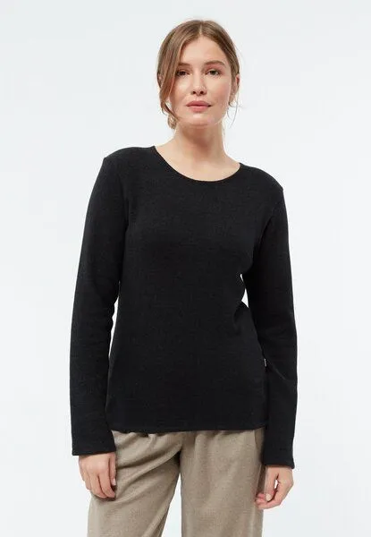 Givn Berlin Givn Berlin Sweater GBLUCILLE aus recycelter Baumwolle, Dark grey, – Produktbild 1 von 4