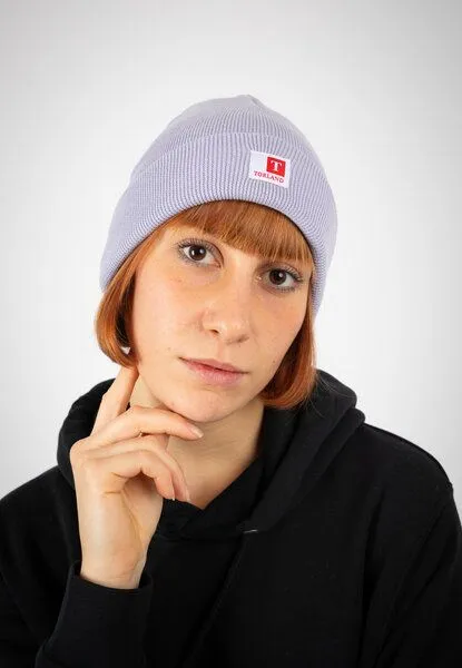 TORLAND TORLAND Beanie RIB, Lila (lavender), – Produktbild 1 von 3