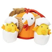 El Puente El Puente Spielset "Huhn mit Küken" | Fair Trade & Handmade aus Sri Lanka – Produktbild 1 von 1