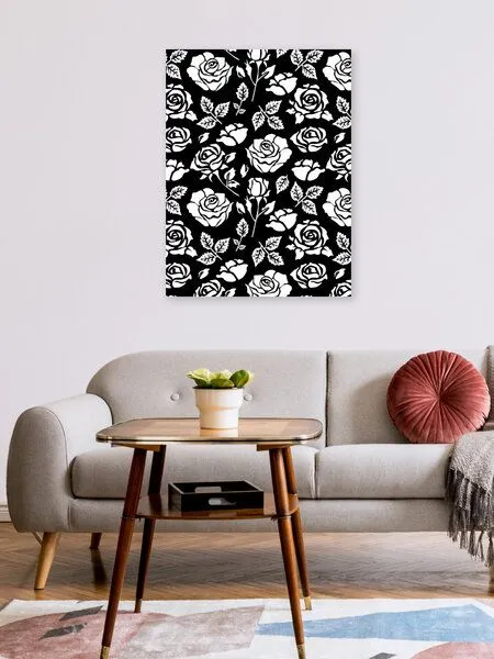 Photocircle Photocircle Poster / Leinwandbild - White Rose – Produktbild 2 von 4