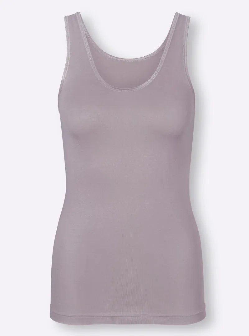 wäschepur Achselhemd mauve, Mauve, – Produktbild 2 von 2