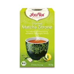 YOGI TEA YOGI TEA Grüntee Matcha Zitrone Filterbeutel 17X1.8 g Filterbeutel – Produktbild 1 von 1