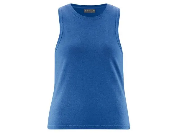 HempAge HempAge Crop Top Hanf/Biobaumwolle, Royal(blau), – Produktbild 3 von 4