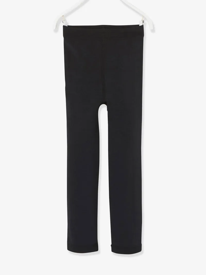 Vertbaudet Mädchen Thermo-Leggings, Schwarz, – Produktbild 1 von 3