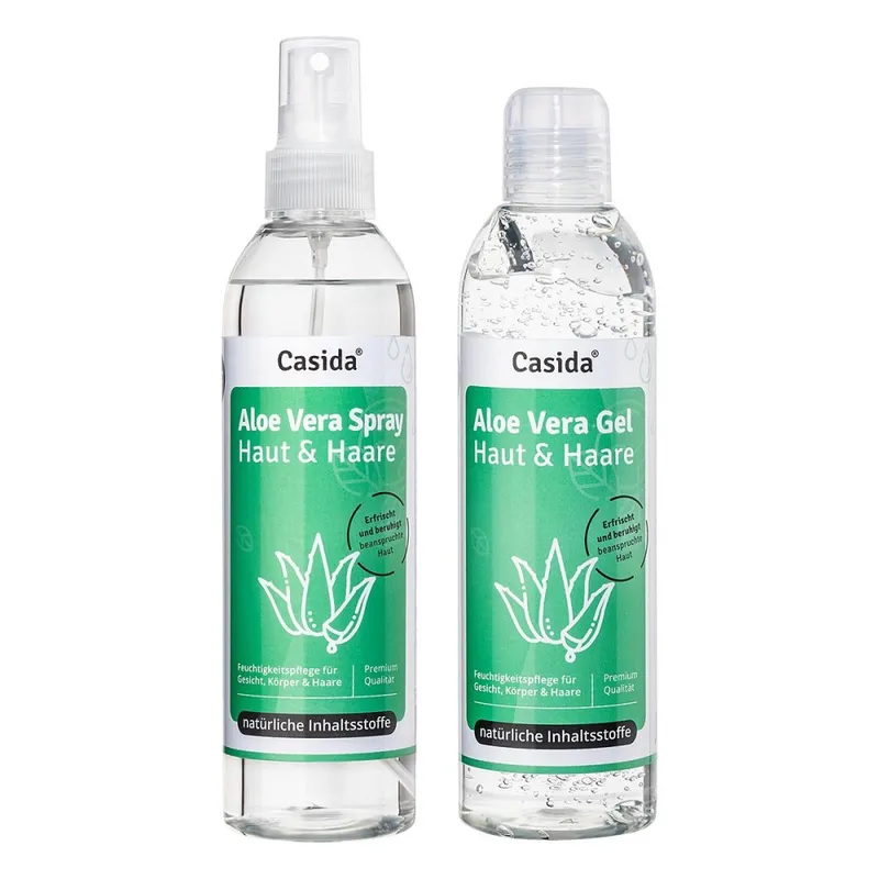 Casida Casida Aloe Vera Gel+aloe Vera Spray Set – Produktbild 1 von 1