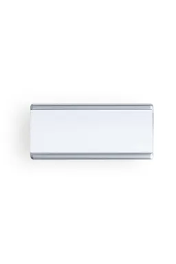 BERUFSBEKLEIDUNG Namensschild Magnet, silber metallic,  7x3 cm - Berufsbekleidung.de – Produktbild 1 von 1