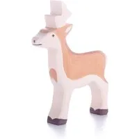 Holztiger Holztiger Holzfigur "Rehbock" Wald und Wiese Maße 12,5 x 2,3 x 16 cm – Produktbild 1 von 1