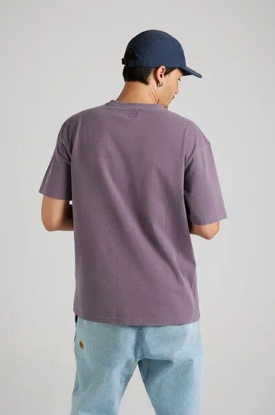 Trendsplant Trendsplant Garza Pigment Dyed T-Shirt Sunset Purple, Lila, – Produktbild 4 von 4