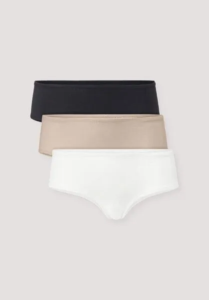 hessnatur hessnatur Panty Regular Cut im 3er Pack COTTON FEEL aus Bio-Baumwolle, Puder, – Produktbild 7 von 7