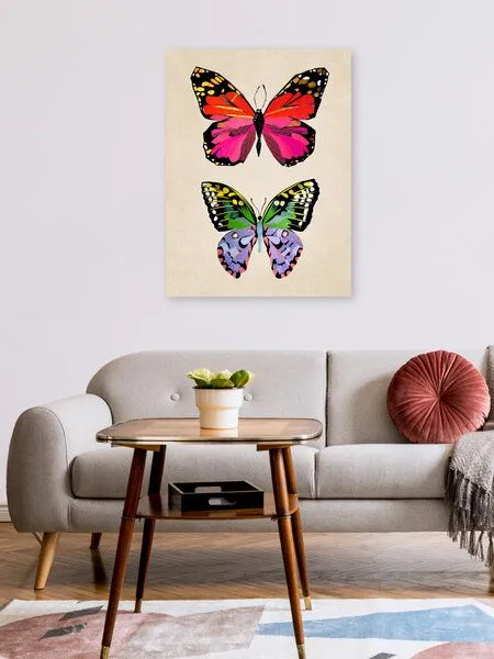 Photocircle Photocircle Poster / Leinwandbild - Schmetterlinge – Illustration für Kinder – Produktbild 2 von 4