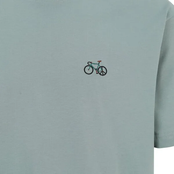 Iriedaily Iriedaily Peaceride Emb Tee, Dark slate (blau), – Produktbild 2 von 3