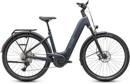 We Cycle Cube Nuride Hybrid EXC 800 Easy Entry 28' ' E-Bike Trekking Pedelec coal/chrome 2027 58 cm (184-192 cm) | E-Bikes – Produktbild 1 von 1