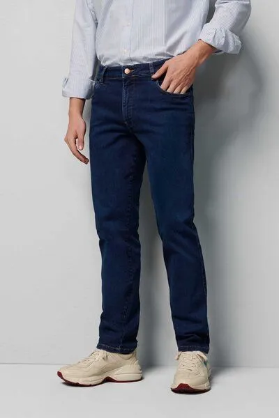 M 5 BY MEYER M 5 BY MEYER Super Stretch Performance Denim, Blau (stone blue), – Produktbild 3 von 5