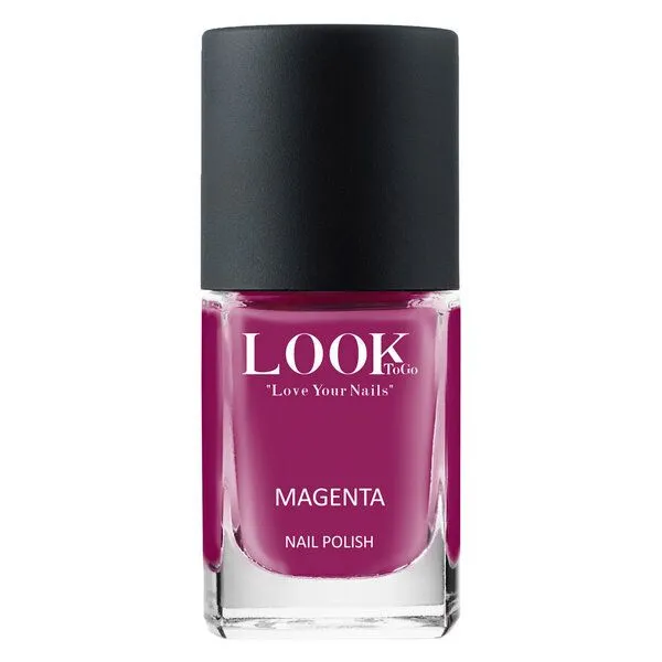 Look To Go Look To Go • veganer Nagellack • ROSA & PINKTÖNE • 21-free & PETA approved, Magenta, – Produktbild 1 von 3