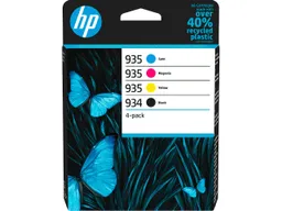 Hewlett Packard HP 4er Set Tintenpatronen 934/935 schwarz, cyan, magenta, gelb – Produktbild 1 von 1
