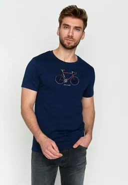 GreenBomb GreenBomb Bike Uptown Guide - Sportliches T-Shirt aus Bio-Baumwolle / hochwertiger Print / GOTS / Fair & Vegan – Produktbild 1 von 1
