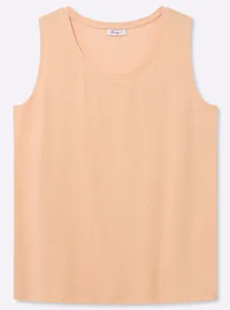 sheego Tanktop apricot – Produktbild 1 von 1