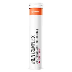 GymBeam GymBeam Sprudelnder Eisen Komplex 20 Tabletten Waldfrüchte – Produktbild 1 von 1