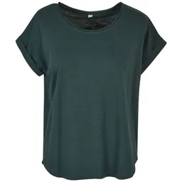 Build Your Brand Build Your Brand Build your Brand Damen Slub T-Shirt 56.0036 Gr. M bottle green – Produktbild 1 von 1