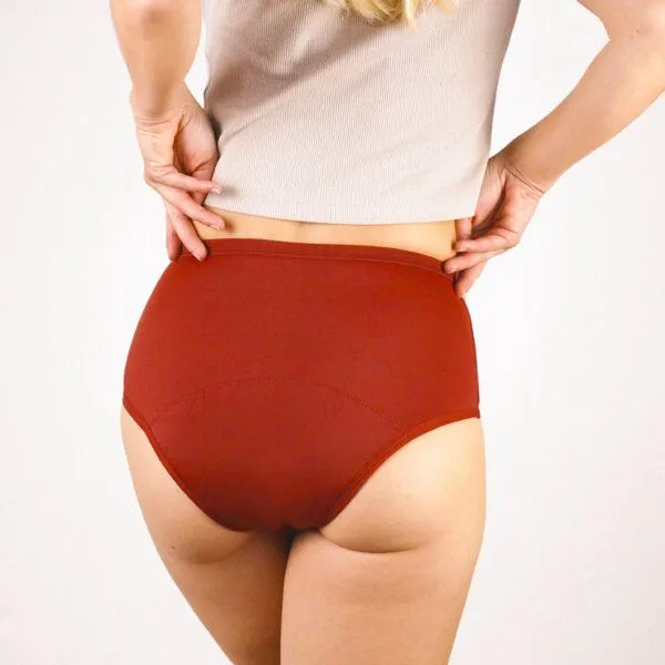 MYLILY MYLILY High Waist Hagebutte - Periodenunterwäsche aus Baumwolle – Produktbild 1 von 3