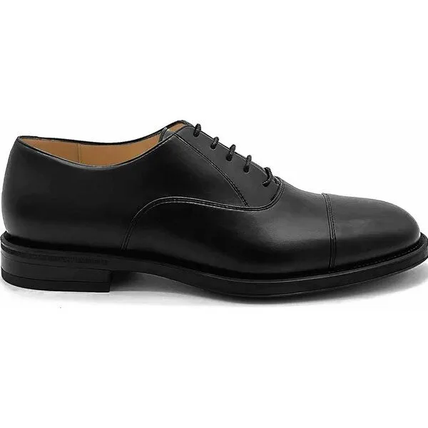 Solari Milano Solari Milano Veganer Oxford Cap Toe, Black, – Produktbild 1 von 4