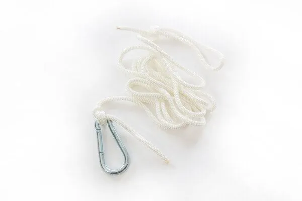 HängemattenGlück HängemattenGlück Corda, 5m Seil & großer Karabiner für Hängematten – Produktbild 4 von 4