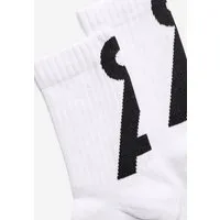 ARMEDANGELS ARMEDANGELS SAAMUS SHORT Unisex Socken aus Bio-Baumwoll Mix, White-black, – Produktbild 2 von 4