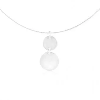 pakilia pakilia Silber Kette Kreise Fair-Trade und handmade – Produktbild 1 von 1