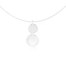 pakilia pakilia Silber Kette Kreise Fair-Trade und handmade – Produktbild 1 von 1