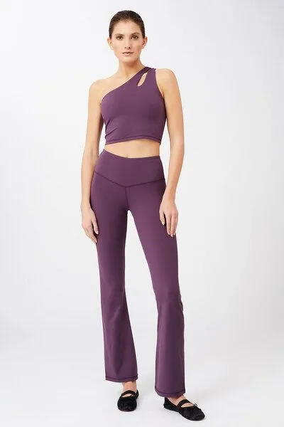 mandala Mandala Flared Sports Pants, Lila (purple passion), – Produktbild 4 von 4